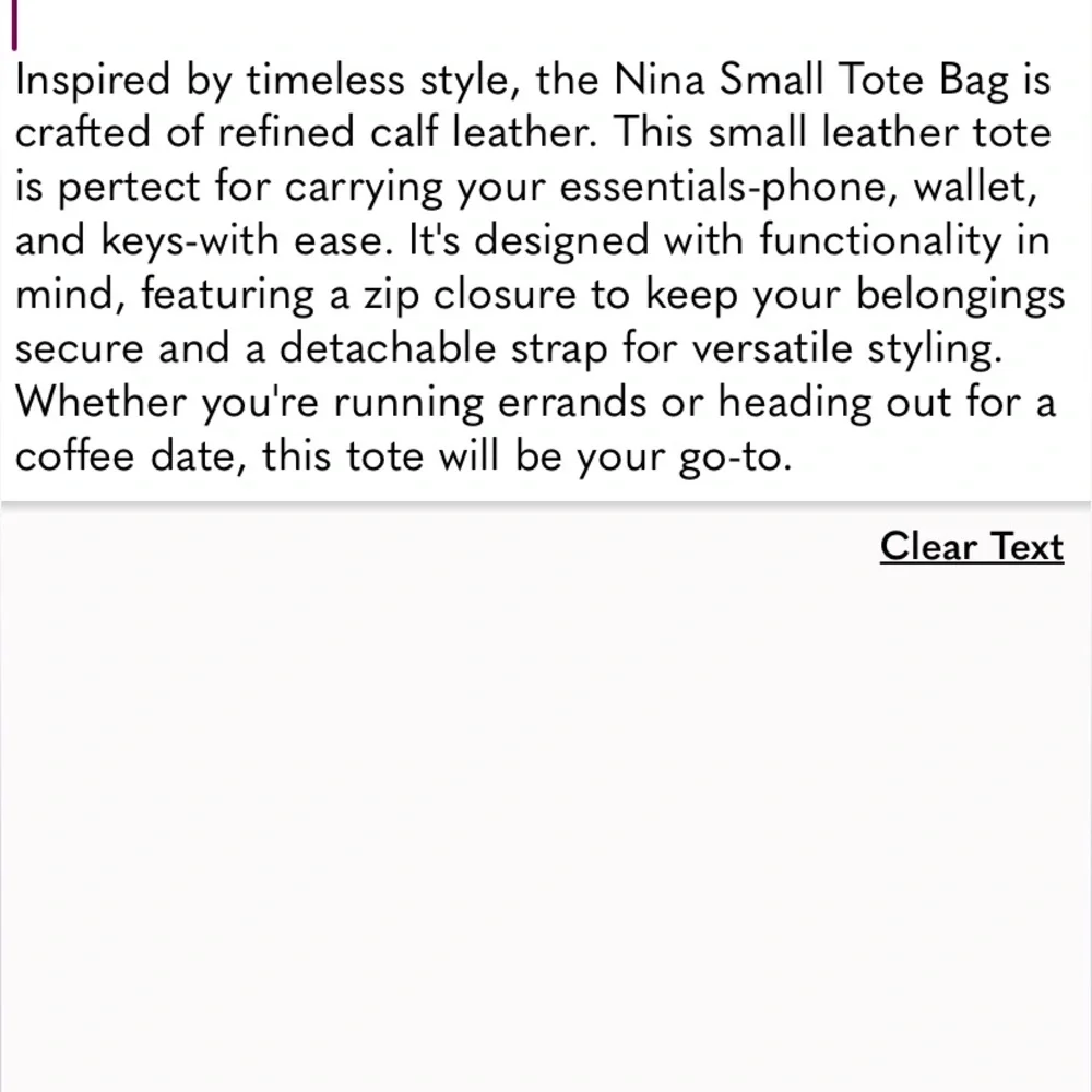 COACH Nina tote bag - Picture 4 of 11